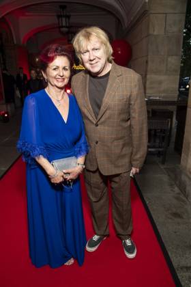 ABB HOPEGALA- Viola Klein mit Tobias Kuenzel Prinzen zu Gast auf dem roten Teppich bei der Hope Gala 2026 im Schauspielhaus Dresden am 10.10.2026 in Dresden Sachsen Deutschland