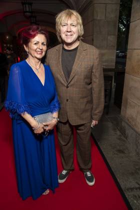 ABB HOPEGALA- Viola Klein mit Tobias Kuenzel Prinzen zu Gast auf dem roten Teppich bei der Hope Gala 2026 im Schauspielhaus Dresden am 10.10.2026 in Dresden Sachsen Deutschland