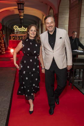 ABB HOPEGALA- Lidija Grossmann und Stephan Grossmann Ehepaar zu Gast auf dem roten Teppich bei der Hope Gala 2026 im Schauspielhaus Dresden am 10.10.2026 in Dresden Sachsen Deutschland