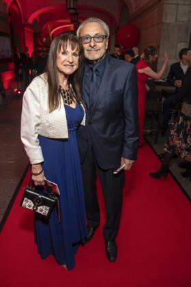 ABB HOPEGALA- Christine Stumph und Wolfgang Stumph Ehepaar zu Gast auf dem roten Teppich bei der Hope Gala 2026 im Schauspielhaus Dresden am 10.10.2026 in Dresden Sachsen Deutschland