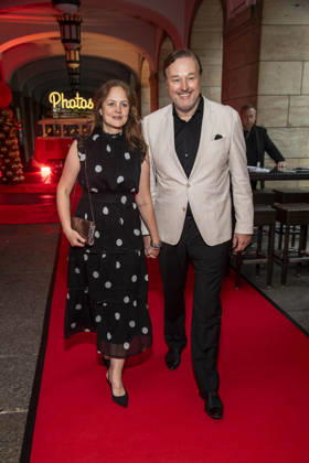 ABB HOPEGALA- Lidija Grossmann und Stephan Grossmann Ehepaar zu Gast auf dem roten Teppich bei der Hope Gala 2026 im Schauspielhaus Dresden am 10.10.2026 in Dresden Sachsen Deutschland