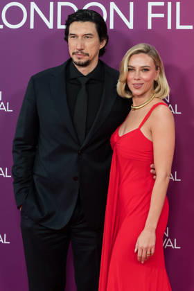 Paper Tiger Premiere at BFI London Film Festival LONDON, UNITED KINGDOM - OCTOBER 10: (L-R) Adam Driver and Scarlett Johansson attend the premiere of Paper Tiger during the 70th BFI London Film Festival at the Royal Festival Hall in London, United Kingdom on October 10, 2026. Wiktor Szymanowicz Anadolu London United Kingdom. Editorial use only. Please get in touch for any other usage.  Copyright: x2026xAnadoluxWiktorxSzymanowiczx