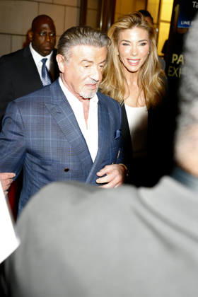PaleyFest NY 2026: Tulsa King screening outside arrivals at The Paley Museum Featuring: Sylvester Stallone, Jennifer Flavin Where: New York City, New York, United States When: 10 Oct 2026 Credit: Jairo INSTARimages EDITORIAL USE ONLY. NOT FOR USE BY NEWSPAPERS BASED IN THE UK. Copyright: xx instar56083157