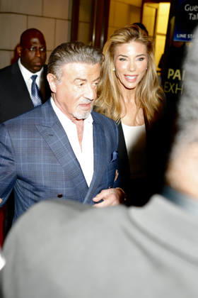 PaleyFest NY 2026: Tulsa King screening outside arrivals at The Paley Museum Featuring: Sylvester Stallone, Jennifer Flavin Where: New York City, New York, United States When: 10 Oct 2026 Credit: Jairo INSTARimages EDITORIAL USE ONLY. NOT FOR USE BY NEWSPAPERS BASED IN THE UK. Copyright: xx instar56083158