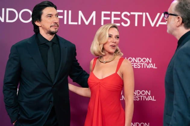 Paper Tiger Premiere at BFI London Film Festival Adam Driver, Scarlett Johansson and James Gray attend the premiere of Paper Tiger during the 70th BFI London Film Festival at the Royal Festival Hall in London, United Kingdom on October 10, 2026, Credit:Lounis Tiar Avalon United Kingdom, London, BFI Southbank, waterloo  Copyright: xLounisxTiarx xAvalonx 1142191983