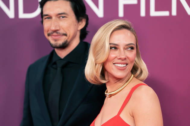 Paper Tiger Premiere at BFI London Film Festival Adam Driver and Scarlett Johansson attend the premiere of Paper Tiger during the 70th BFI London Film Festival at the Royal Festival Hall in London, United Kingdom on October 10, 2026, Credit:Lounis Tiar Avalon United Kingdom, London, BFI Southbank, waterloo  Copyright: xLounisxTiarx xAvalonx 1142192089