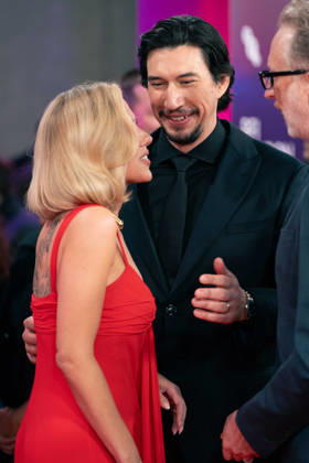 Paper Tiger Premiere at BFI London Film Festival Adam Driver, Scarlett Johansson and James Gray attend the premiere of Paper Tiger during the 70th BFI London Film Festival at the Royal Festival Hall in London, United Kingdom on October 10, 2026, Credit:Lounis Tiar Avalon United Kingdom, London, BFI Southbank, waterloo  Copyright: xLounisxTiarx xAvalonx 1142192378