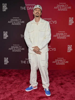 October 10, 2026, Santa Monica, California, USA: MICHAEL SHERMAN attends the inaugural Easterseals Disability Arts & Culture Awards DARCYS Awards red carpet. Santa Monica USA  - ZUMAb173 20261010_aap_b173_053 Copyright: xBillyxBennightx