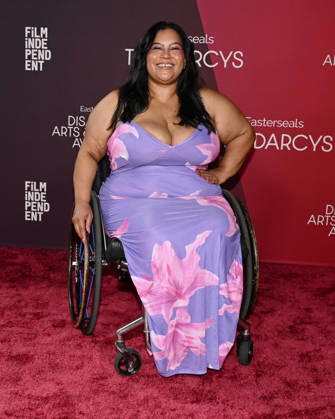 October 10, 2026, Santa Monica, California, USA: DANIELLE PEREZ attends the inaugural Easterseals Disability Arts & Culture Awards DARCYS Awards red carpet. Santa Monica USA  - ZUMAb173 20261010_aap_b173_112 Copyright: xBillyxBennightx
