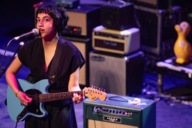 The Syd Barrett 80th Birthday Concert, The Corn Exchange, Cambridge, UK, 10 October 2026. 10 October 2026: Scottish singer songwriter Radhika Meera Dade (known professionally as Radhika) plays The Syd Barrett 80th Birthday Concert at The Corn Exchange, Cambridge, UK., Credit:Stuart Hogben Avalon  Copyright: xStuartxHogbenx xAvalonx 1142190381
