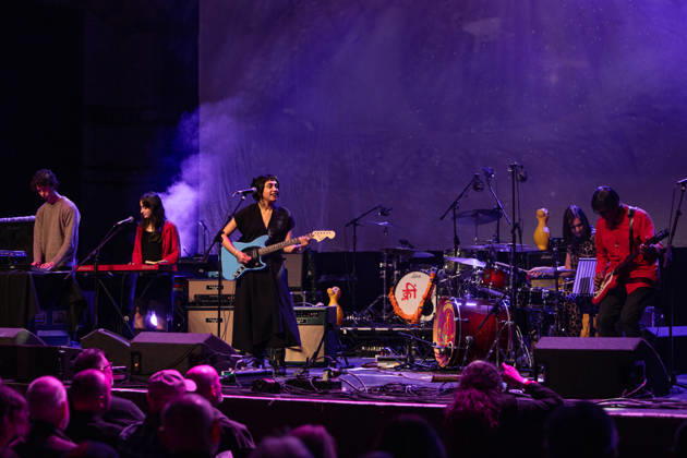The Syd Barrett 80th Birthday Concert, The Corn Exchange, Cambridge, UK, 10 October 2026. 10 October 2026: Scottish singer songwriter Radhika Meera Dade (known professionally as Radhika) plays The Syd Barrett 80th Birthday Concert at The Corn Exchange, Cambridge, UK., Credit:Stuart Hogben Avalon  Copyright: xStuartxHogbenx xAvalonx 1142190389