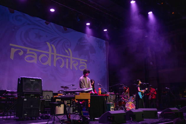 The Syd Barrett 80th Birthday Concert, The Corn Exchange, Cambridge, UK, 10 October 2026. 10 October 2026: Scottish singer songwriter Radhika Meera Dade (known professionally as Radhika) plays The Syd Barrett 80th Birthday Concert at The Corn Exchange, Cambridge, UK., Credit:Stuart Hogben Avalon  Copyright: xStuartxHogbenx xAvalonx 1142190476