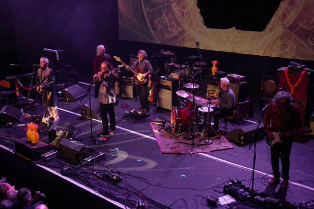 The Syd Barrett 80th Birthday Concert, The Corn Exchange, Cambridge, UK, 10 October 2026. 10 October 2026: Swedish band Men On The Border play The Syd Barrett 80th Birthday Concert at The Corn Exchange, Cambridge, UK., Credit:Stuart Hogben Avalon  Copyright: xStuartxHogbenx xAvalonx 1142190616