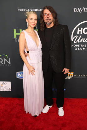 Soundstage Of Hope Gala - LA Jordyn Blum, Dave Grohl. At The Soundstage Of Hope Gala held at Chaplin Recording Studios in Los Angeles, CA. 01 October 2026 Photo Credit: ABACA PRESS-Fafou Los Angeles CA United States  Copyright: xFatixSadou ABACAPRESS.COMx