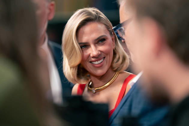 BFI London Film Festival - Paper Tiger Screening Scarlett Johansson attends the premiere of Paper Tiger during the 70th BFI London Film Festival at the Royal Festival Hall in London, United Kingdom on October 10, 2026 Photo by Tiar Lounis ABACAPRESS.COM London United Kingdom  Copyright: xLounisPhotography ABACAx