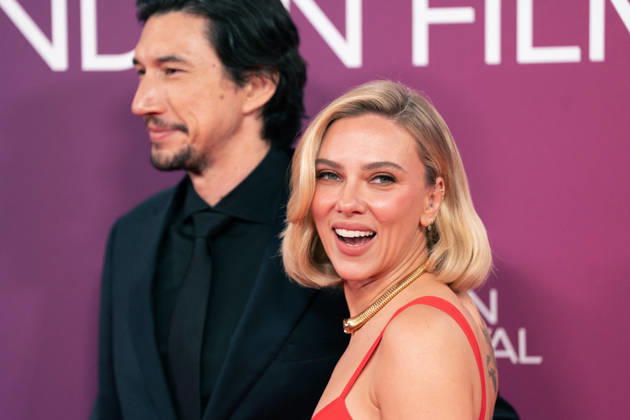 BFI London Film Festival - Paper Tiger Screening Adam Driver and Scarlett Johansson attend the premiere of Paper Tiger during the 70th BFI London Film Festival at the Royal Festival Hall in London, United Kingdom on October 10, 2026 Photo by Tiar Lounis ABACAPRESS.COM London United Kingdom  Copyright: xLounisPhotography ABACAx