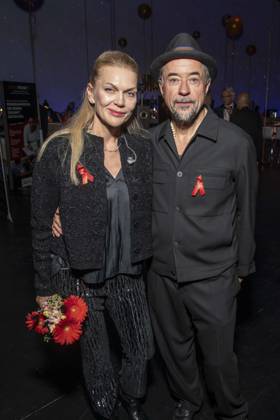 ABB HOPEGALA- Anna Loos und Jan Josef Liefers Ehepaar zu Gast bei der Hope Gala 2026 Party im Schauspielhaus Dresden am 10.10.2026 in Dresden Sachsen Deutschland