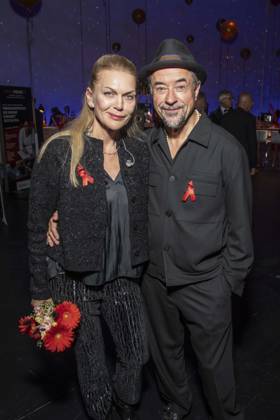 ABB HOPEGALA- Anna Loos und Jan Josef Liefers Ehepaar zu Gast bei der Hope Gala 2026 Party im Schauspielhaus Dresden am 10.10.2026 in Dresden Sachsen Deutschland