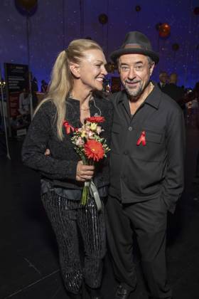 ABB HOPEGALA- Anna Loos und Jan Josef Liefers Ehepaar zu Gast bei der Hope Gala 2026 Party im Schauspielhaus Dresden am 10.10.2026 in Dresden Sachsen Deutschland