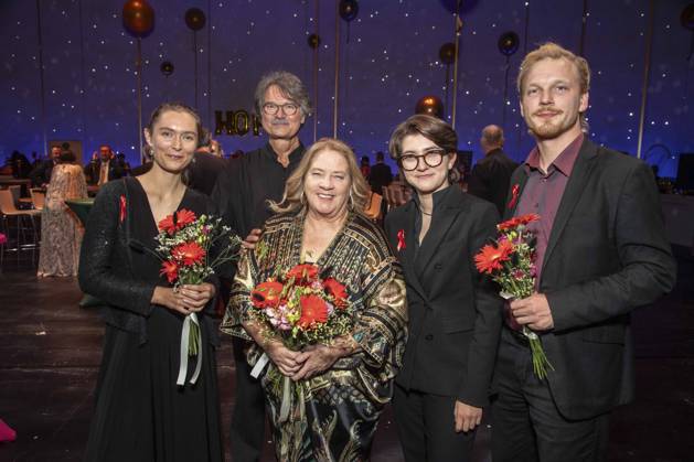 ABB HOPEGALA- Kathy Kelly mit dem Ensemble Camerata Musikus (s) zu Gast bei der Hope Gala 2026 Party im Schauspielhaus Dresden am 10.10.2026 in Dresden Sachsen Deutschland