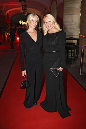 Gesine Lippert und Anja Petzold bei der 18. Hope Gala 2026 im Schauspielhaus. Dresden,10.10.2026
