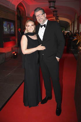 Sue Rosenblatt und Andre Stade bei der 18. Hope Gala 2026 im Schauspielhaus. Dresden,10.10.2026