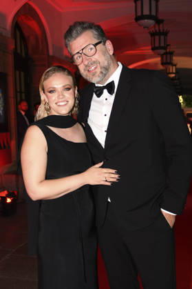 Sue Rosenblatt und Andre Stade bei der 18. Hope Gala 2026 im Schauspielhaus. Dresden,10.10.2026