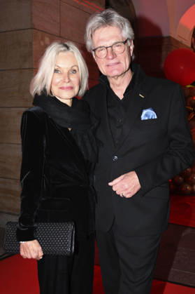 Ulrike Escher und Peter Escher bei der 18. Hope Gala 2026 im Schauspielhaus. Dresden,10.10.2026