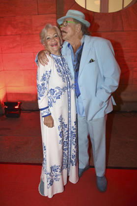 Dorit Gäbler mit Ehemann Karl-Heinz Bellmann bei der 18. Hope Gala 2026 im Schauspielhaus. Dresden,10.10.2026