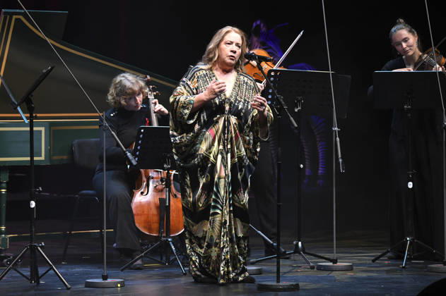 Kathy Kelly bei der 18. Hope Gala 2026 im Schauspielhaus. Dresden, 10.10.2026