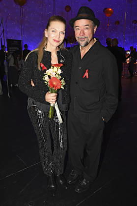 Anna Loos mit Ehemann Jan Josef Liefers bei der 18. Hope Gala 2026 im Schauspielhaus. Dresden, 10.10.2026