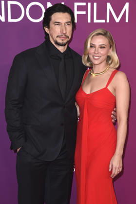 Adam Driver und Scarlett Johansson bei der Premiere des Kinofilms Paper Tiger auf dem 70. BFI London Film Festival 2026 in der Royal Festival Hall. London, 10.10.2026