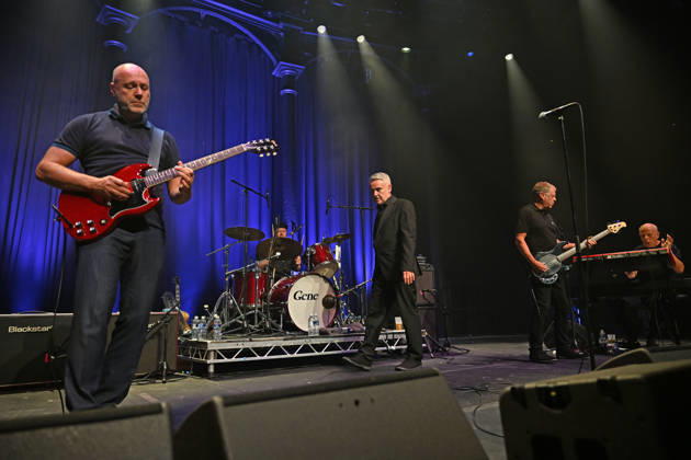 ˜Gene™ performing at Roundhouse, London LONDON, ENGLAND - OCTOBER 10: Steve Mason, Matt James, Martin Rossiter, Kevin Miles and Mick Talbot of ˜Gene™ performing at Roundhouse, Chalk Farm on October 10 in London, England. CAP MAR MAR Great Britain UK Copyright: xMartinxHarris CapitalxPicturesx