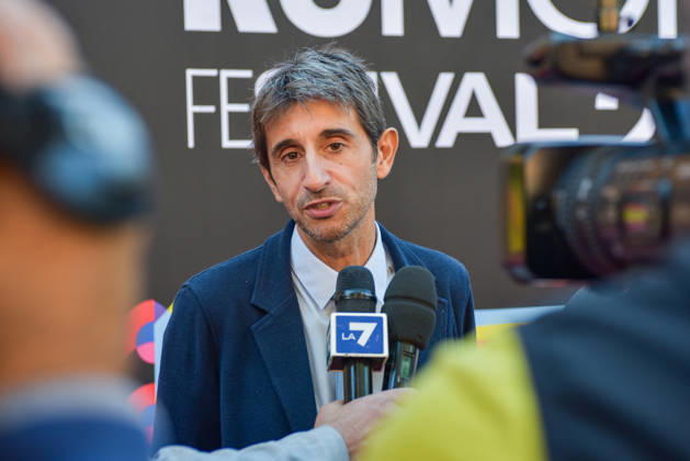 October 11, 2026, Rome, Rome, Italy: Fratelli d Italia politician and MP Giovanni Donzelli speaks to the press during the Rumore Festival 2026 at Acquario Romano in Rome on October 11, 2026. Rome Italy - ZUMAn299 20261011_zip_n299_003 Copyright: xVincenzoxNuzzolesex