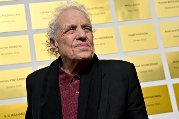 18th Lumiere Festival Bad Lieutenant Screening Abel Ferrara unveiling a commemorative plate in his honor on the Film Makers Wall after the screening of the movie Bad Lieutenant during the 18th Lyon Lumiere Film Festival in Lyon, France on 11 October 2026. Photo by Julien Reynaud APS-Medias ABACAPRESS.COM Lyon France  Copyright: xReynaudxJulien APS-Medias ABACAx