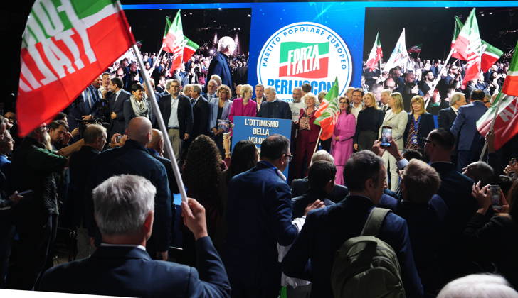 IPA89549814 - Milan, October 11, 2026, Forza Italia Event: The Optimism of Will at East End Studios on Via Mecenate with Antonio Tajani  Copyright: xDuilioxPiaggesix xDuilioxPiaggesix IPA89549814