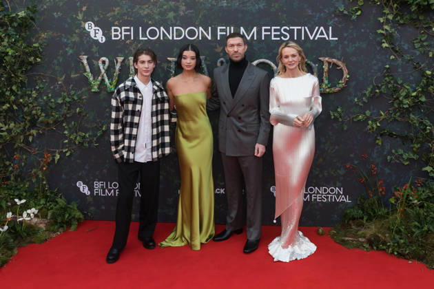 Wildwood Premiere at BFI London Film Festival LONDON, UNITED KINGDOM - OCTOBER 11: (L-R) Jacob Tremblay, Peyton Elizabeth Lee, Travis Knight and Carey Mulligan attend the premiere of Wildwood during the 70th BFI London Film Festival at the Royal Festival Hall in London, United Kingdom on October 11, 2026. Wiktor Szymanowicz Anadolu London United Kingdom. Editorial use only. Please get in touch for any other usage.  Copyright: x2026xAnadoluxWiktorxSzymanowiczx