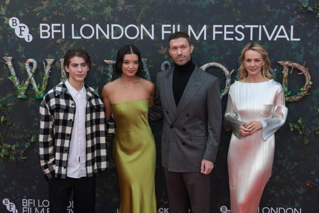 Wildwood Premiere at BFI London Film Festival LONDON, UNITED KINGDOM - OCTOBER 11: (L-R) Jacob Tremblay, Peyton Elizabeth Lee, Travis Knight and Carey Mulligan attend the premiere of Wildwood during the 70th BFI London Film Festival at the Royal Festival Hall in London, United Kingdom on October 11, 2026. Wiktor Szymanowicz Anadolu London United Kingdom. Editorial use only. Please get in touch for any other usage.  Copyright: x2026xAnadoluxWiktorxSzymanowiczx