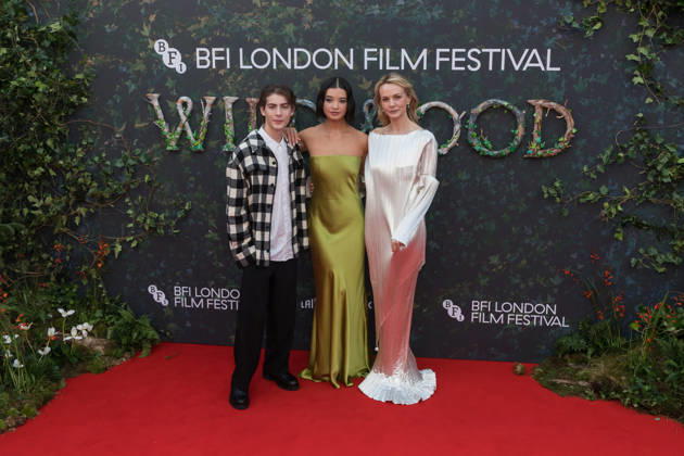 Wildwood Premiere at BFI London Film Festival LONDON, UNITED KINGDOM - OCTOBER 11: (L-R) Jacob Tremblay, Peyton Elizabeth Lee and Carey Mulligan attend the premiere of Wildwood during the 70th BFI London Film Festival at the Royal Festival Hall in London, United Kingdom on October 11, 2026. Wiktor Szymanowicz Anadolu London United Kingdom. Editorial use only. Please get in touch for any other usage.  Copyright: x2026xAnadoluxWiktorxSzymanowiczx