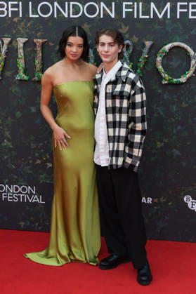 Wildwood Premiere at BFI London Film Festival LONDON, UNITED KINGDOM - OCTOBER 11: Peyton Elizabeth Lee (L) and Jacob Tremblay attend the premiere of Wildwood during the 70th BFI London Film Festival at the Royal Festival Hall in London, United Kingdom on October 11, 2026. Wiktor Szymanowicz Anadolu London United Kingdom. Editorial use only. Please get in touch for any other usage.  Copyright: x2026xAnadoluxWiktorxSzymanowiczx
