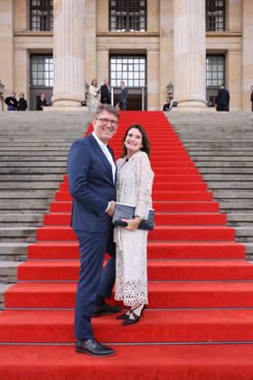 First Steps Award 2026 Wolfram Weimer, Christiane Goetz-Weimer Opus Klassik 2026, Konzerthaus Berlin, Berlin, Datum: 11.10.2026 Copyright: xEventpress Kratschx