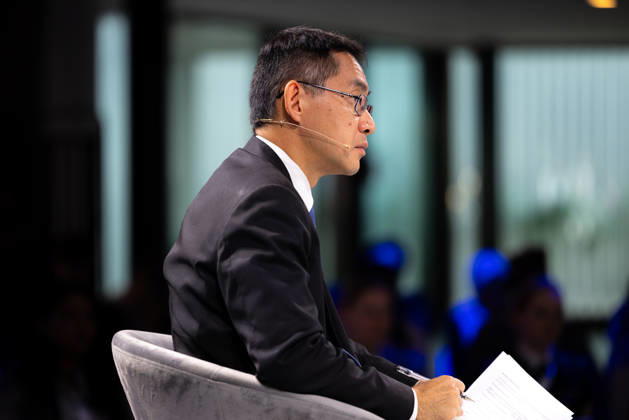 World Health Summit 2026 Weltgesundheitsgipfel. Deutschland, Berlin am 11. Oktober 2026: Prof. Dr. Teo Yik Ying, Dekan der Saw Swee Hock School of Public Health und Vizepräsident der National University of Singapore bei der Paneldisskussion zum Thema: Gesundheit in Krisenzeiten: Wie Gesundheitssysteme trotz Sanktionen und migrationsbedingtem Druck infolge von Konflikten geschützt werden können (Health in Times of Crisis: Safeguarding Health Systems Amid Sanctions and Conflict-Induced Migration Pressure).