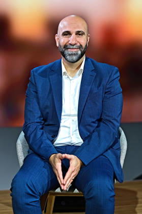 Frankfurter Buchmesse 2026. Autor Ahmad Mansour am 11.10.2026 auf der Frankfurter Buchmesse. 20261011MWI155859