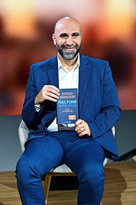 Frankfurter Buchmesse 2026. Autor Ahmad Mansour am 11.10.2026 auf der Frankfurter Buchmesse. 20261011MWI155866