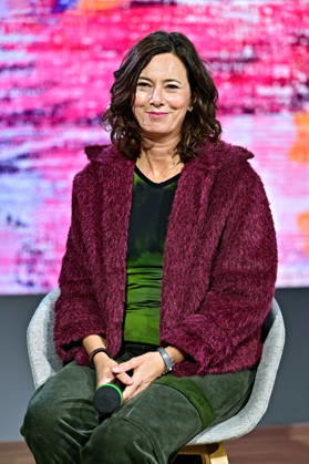 Frankfurter Buchmesse 2026. Schriftstellerin Eva Menasse am 11.10.2026 auf der Frankfurter Buchmesse. 20261011MWI155885