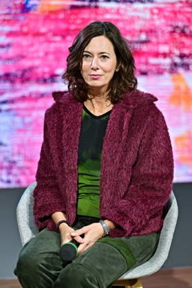 Frankfurter Buchmesse 2026. Schriftstellerin Eva Menasse am 11.10.2026 auf der Frankfurter Buchmesse. 20261011MWI155890