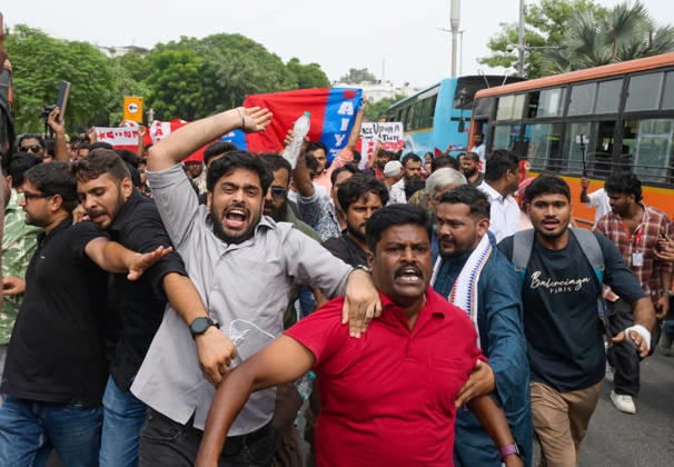 Protesters during a protest against CEC Gyanesh Kumar at Connaught Place in New Delhi New Delhi, Oct 11 (ANI): Protesters during a protest against Chief Election Commissioner Gyanesh Kumar at Connaught Place, in New Delhi on Sunday. NEW DELHI Delhi India Copyright: xANIx ANI_20261011328