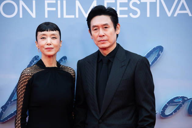 London Film Festival 2026 - Possible Love Festival Gala Arrivals at Royal Festival Hall, Southbank, London, UK - 11 October, 2026 Jeon Do-yeon and Sul Kyung-gu attends the Festival Gala of Possible Love at The 70th BFI London Film Festival at Royal Festival Hall, Southbank, London, England, UK on Sunday 11 October, 2026., Credit:Justin Ng Avalon UK, England, London, Royal Festival Hall, Southbank Copyright: xJustinxNgx xAvalonx 1142398296