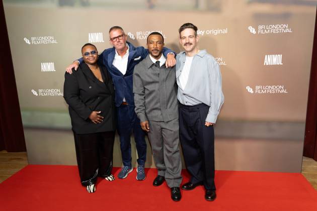 October 11, 2026, London, United Kingdom: (L-R), Joy Gharoro, Nick Love, Ashley Walters and Thomas Hawkins attend the ANIMOL Screening at The 70th BFI London Film Festival at the BFI, Southbank.Cast and Guests attend the ANIMOL Screening at The 70th BFI London Film Festival, The BFI, Southbank, London London United Kingdom - ZUMAs197 20261011_aaa_s197_162 Copyright: xPhilxLewisx