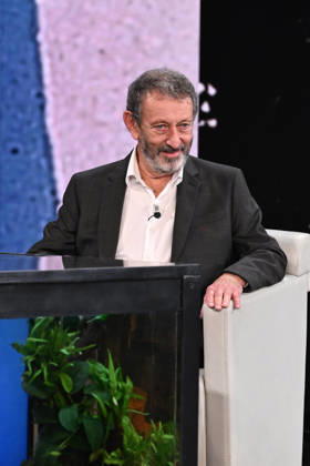 IPA89573731 - Milan, TV Show Che Tempo Che Fa - Nove. Pictured: Michele Serra  Copyright: xTe-Cox xComi Terenghix IPA89573731